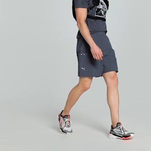 SEASONS Men's 7" Trail Running Shorts, Galactic Gray, extralarge-IND